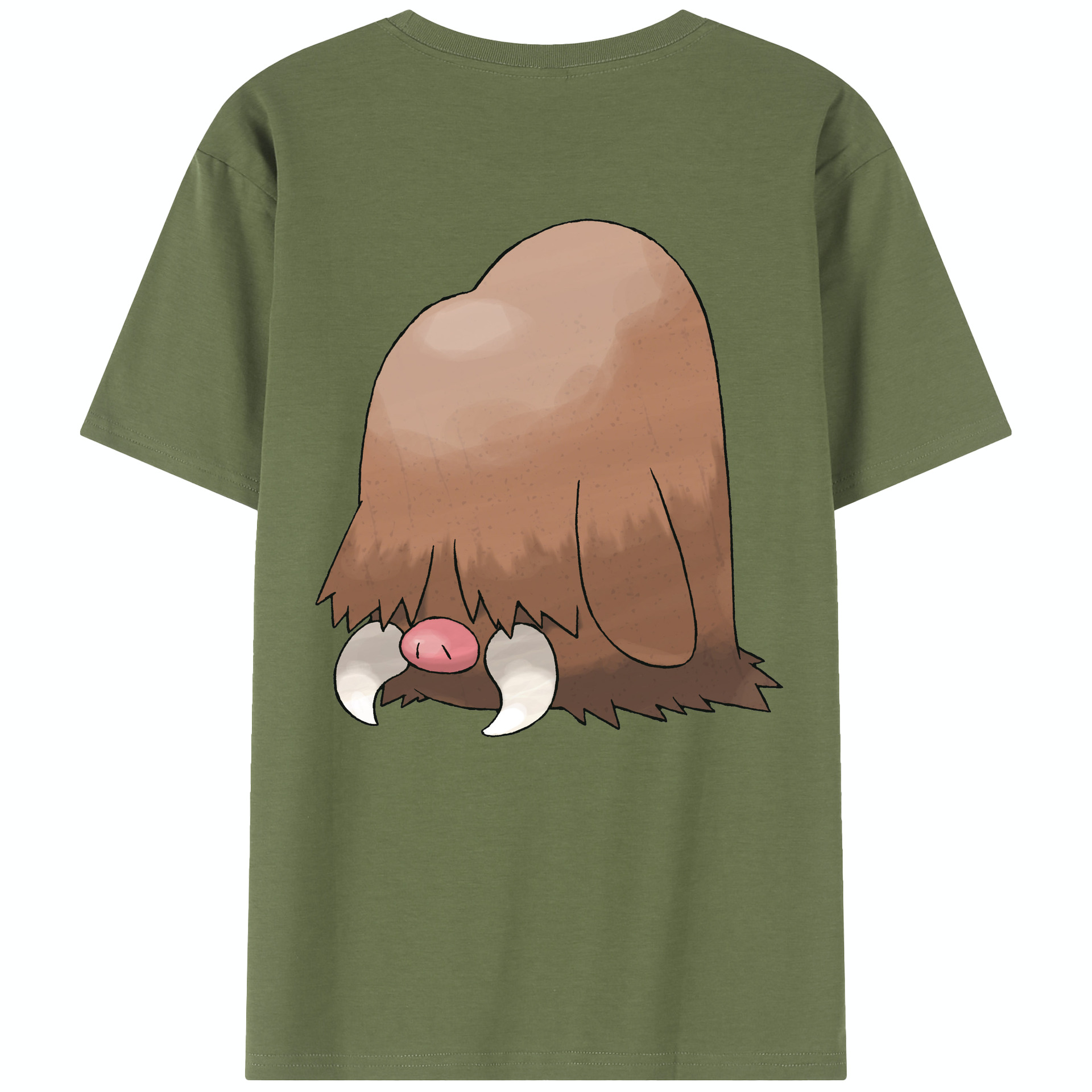 （画像用） ポケットモンスター Pokémon 綿100％半袖Tシャツ（背面プリント）